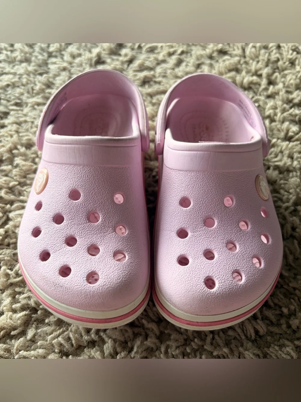 CROCS Kids Classic Clog in Light Pink - Picture 1 of 5